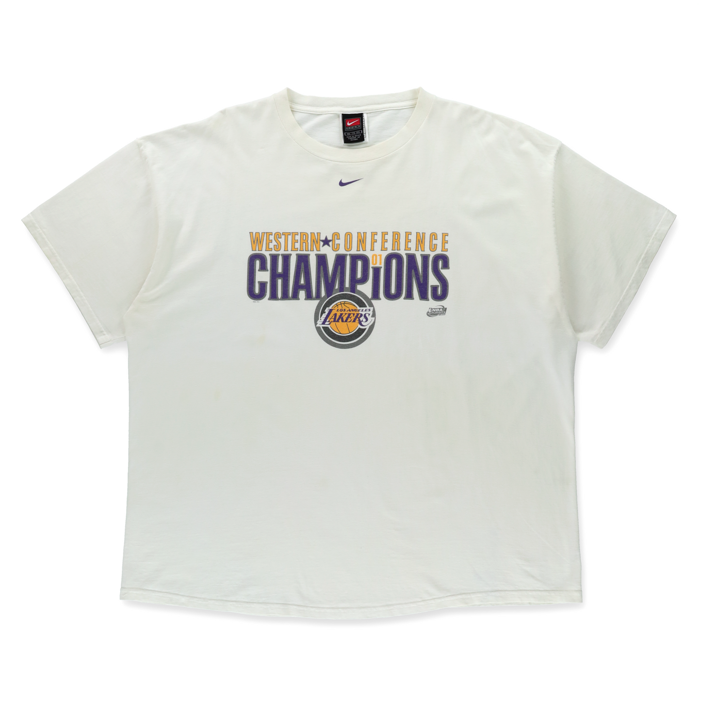 NIKE Team Los Angeles Lakers NBA Playoffs 2001 "Western Conference Champions" (XXL-XXXL)