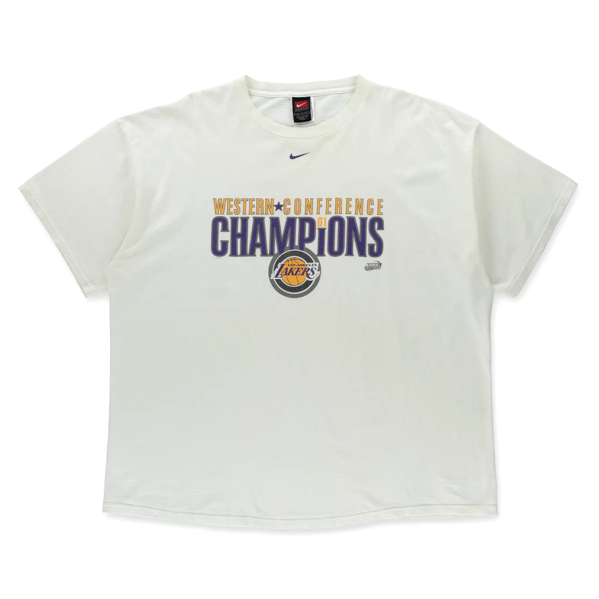 NIKE Team Los Angeles Lakers NBA Playoffs 2001 "Western Conference Champions" (XXL-XXXL) - Vintage Sole Melbourne