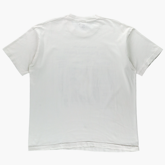 Vintage 1993 Philadelphia Phillies Newspaper Article Single Stitch White MLB Tee USA Made (L-XL)