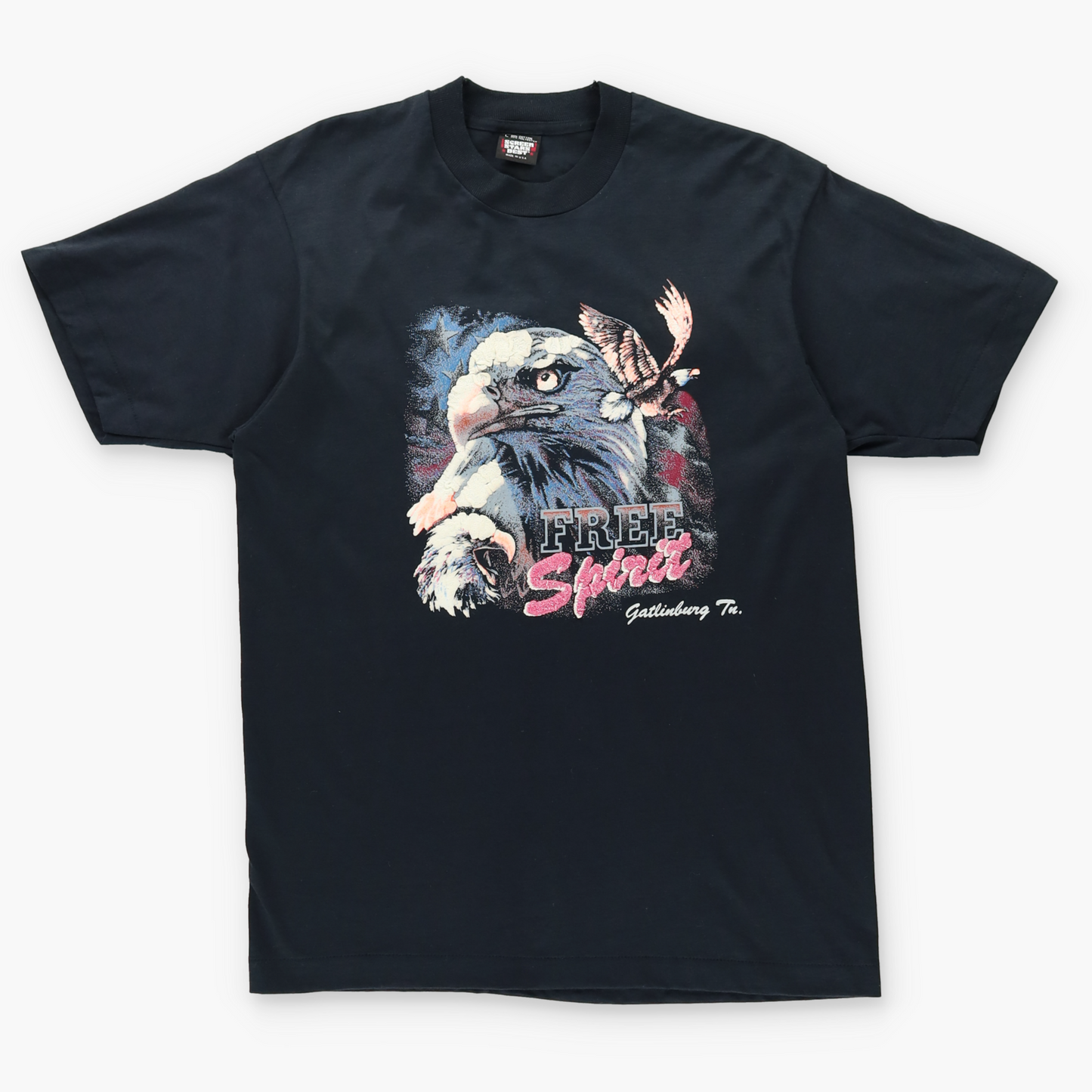 Free Spirit Eagle Tennessee 3D Print USA Made Tee (L)