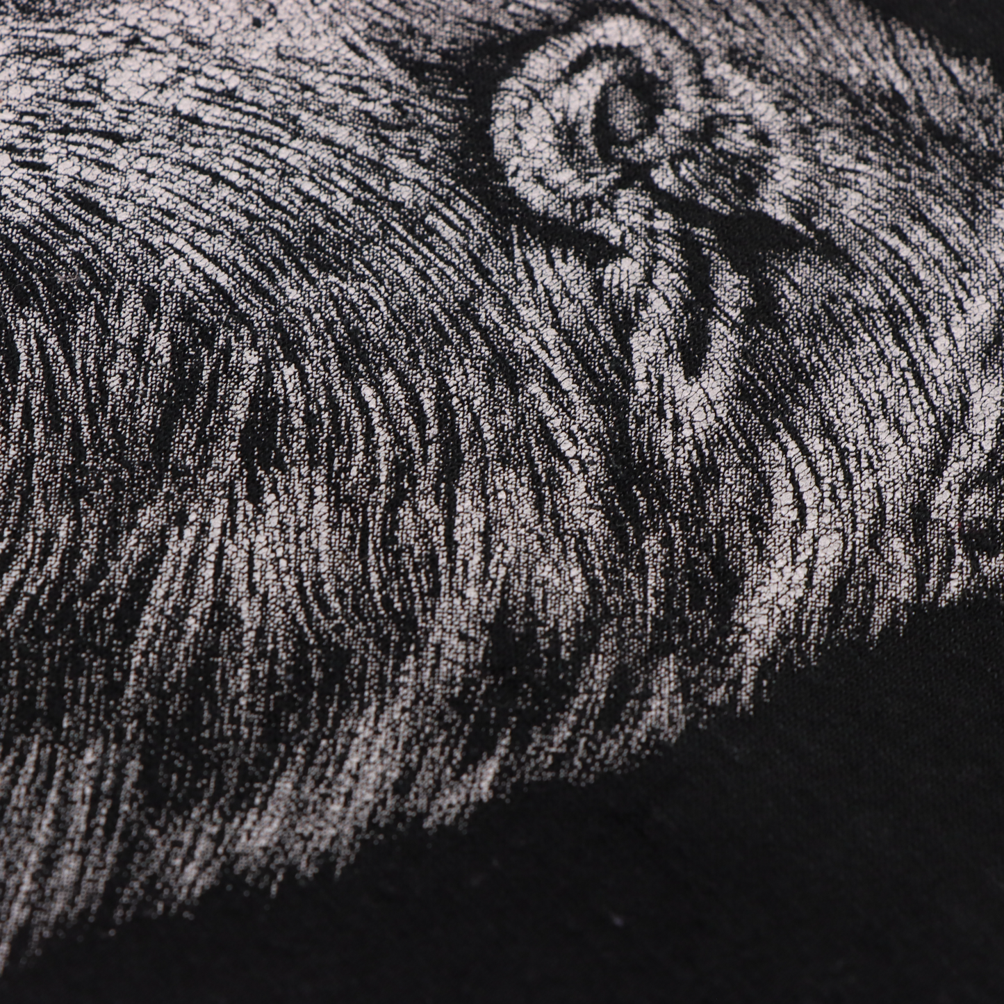 1988 Idaho Wolf Howling Animal Black & White USA Made Graphic Tee (XL)