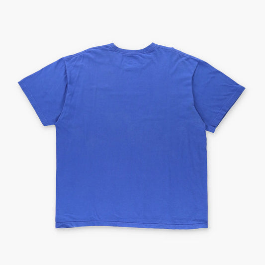 NIKE The Athletic Dept. Loose Fit Blue & White Embroidered Logo Tee (XL) Vintage Sole Melbourne