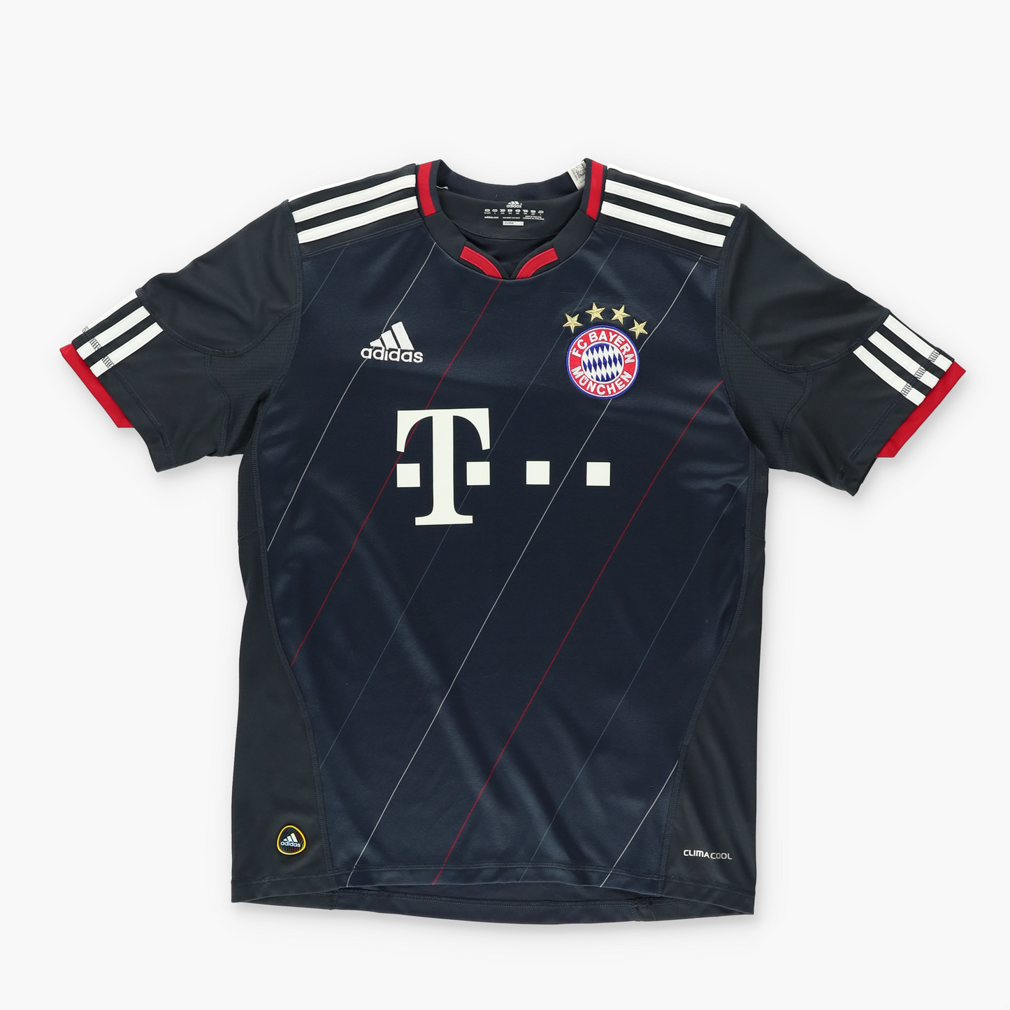 ADIDAS Bayern Munich 2010-11 Broome Third Soccer Jersey (XS)