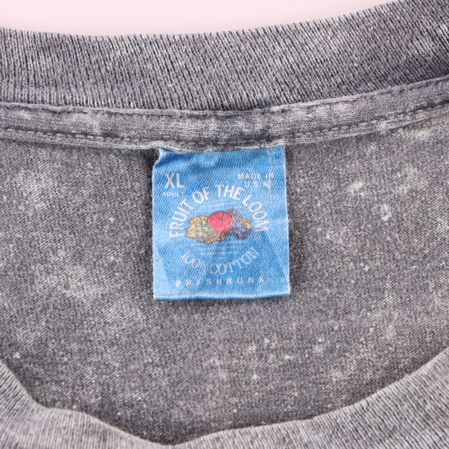 "Beer & Bones" 1993 John Michael Montgomery Single Stitch FRUIT OF THE LOOM Acid Wash Tee USA Made (XL)
