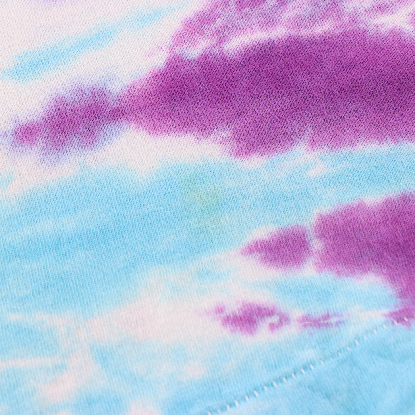 Hair The Musical Tour 1994 Single Stitch USA Made FRUIT OF THE LOOM Purple & Blue Tie Dye Tee (XL)