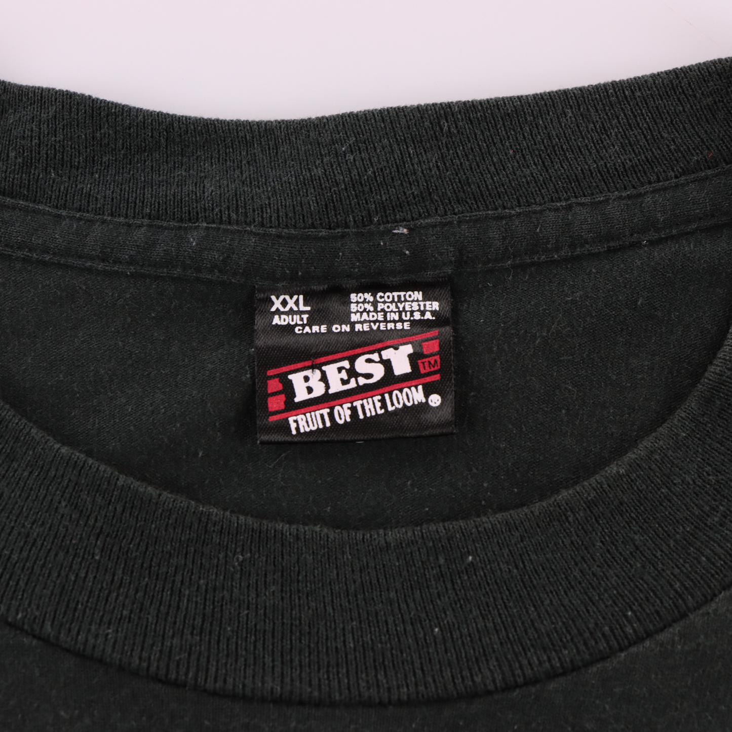 Daytona Bombers Ice Hockey 1995 BEST FRUIT OF THE LOOM Long Sleeve Tee USA Made (XXL)