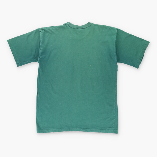 Vintage 'Australian Aboriginal Art' Single Stitch Australia Made Green T-Shirt (L) Vintage Sole Melbourne