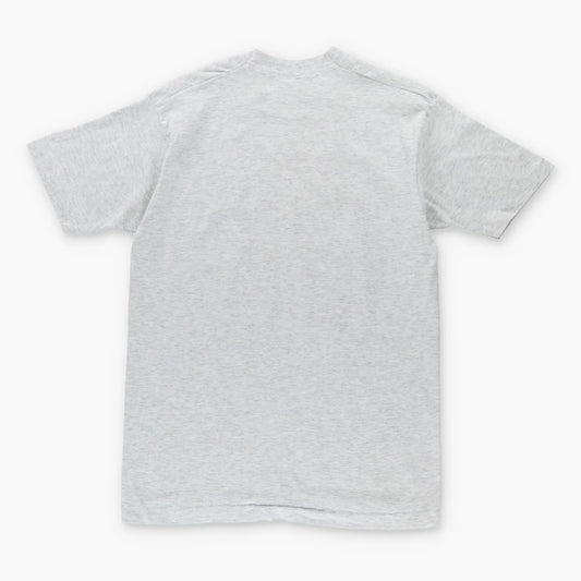 Vintage 1992 Cowboy Dakota Territory '1880 Town' USA Made Single Stitch Grey T-Shirt (L) Vintage Sole Melbourne