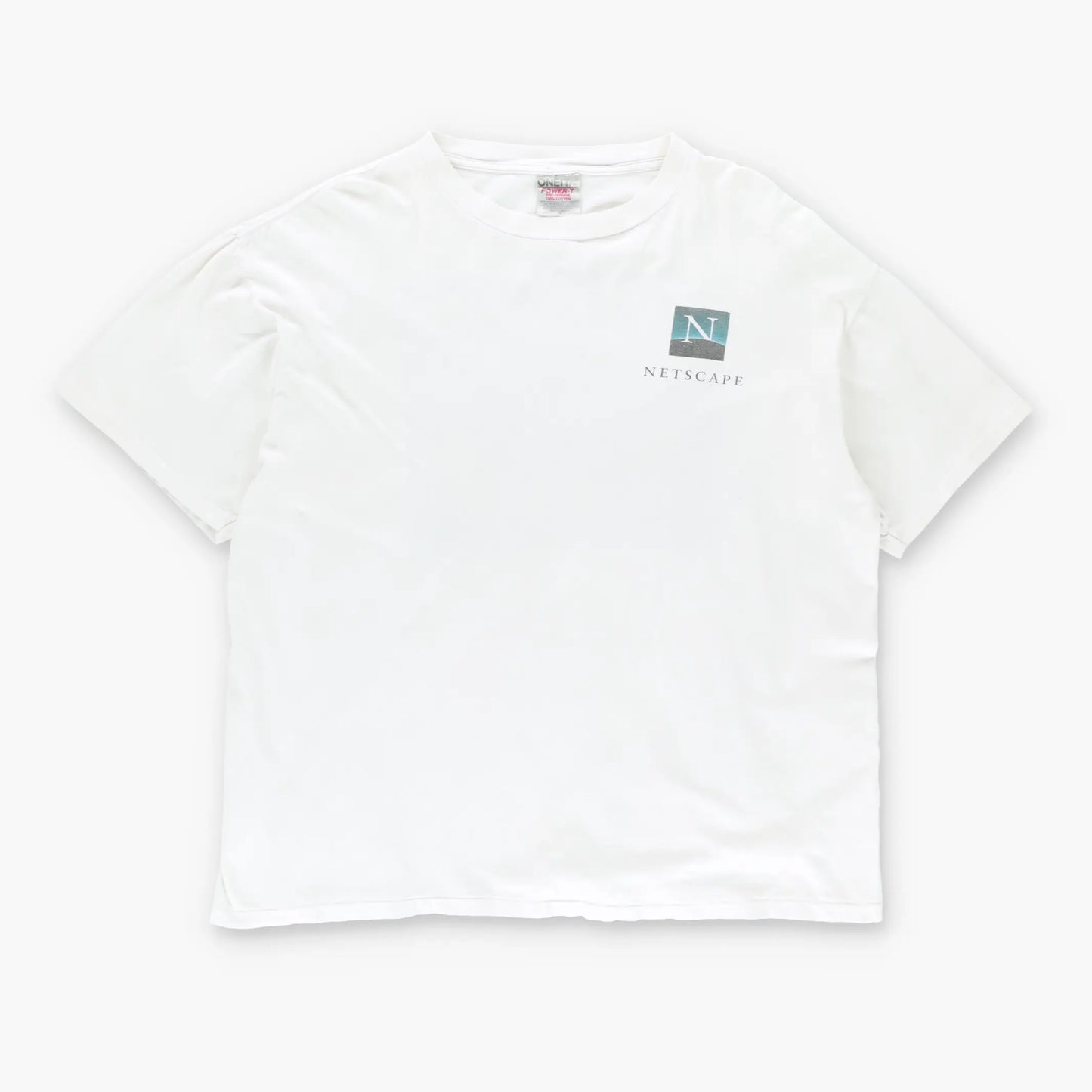 Netscape 'Internet Killer App' Graphic Single Stitch T-Shirt USA Made (L) Vintage Sole Melbourne
