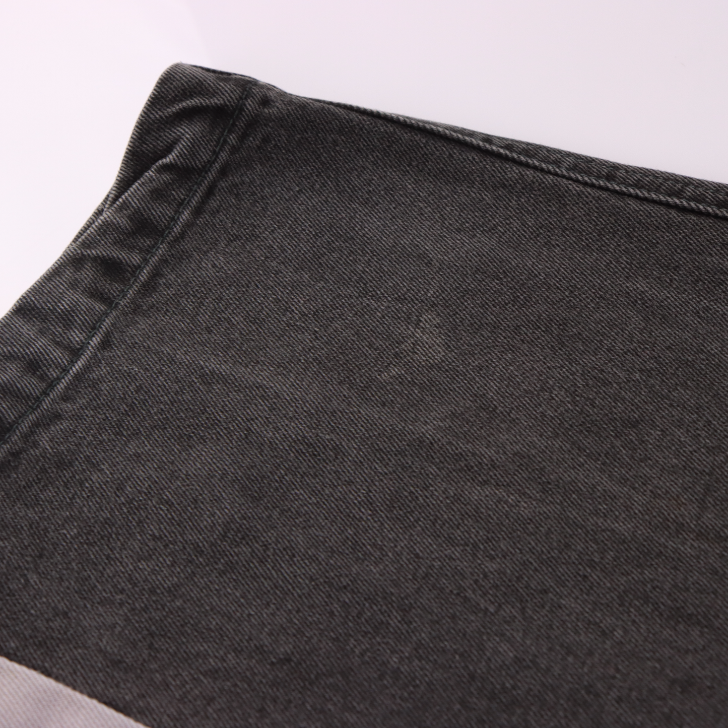 PACO Embroidered Stripe Panel Grey & Black Jeans (30 x 32)