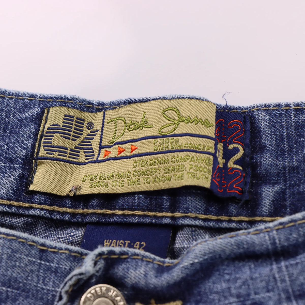 DTEK Y2K NBA 'All Stars Players' Embroidered Patch Basketball Jeans (42 x 32) Vintage Sole Melbourne