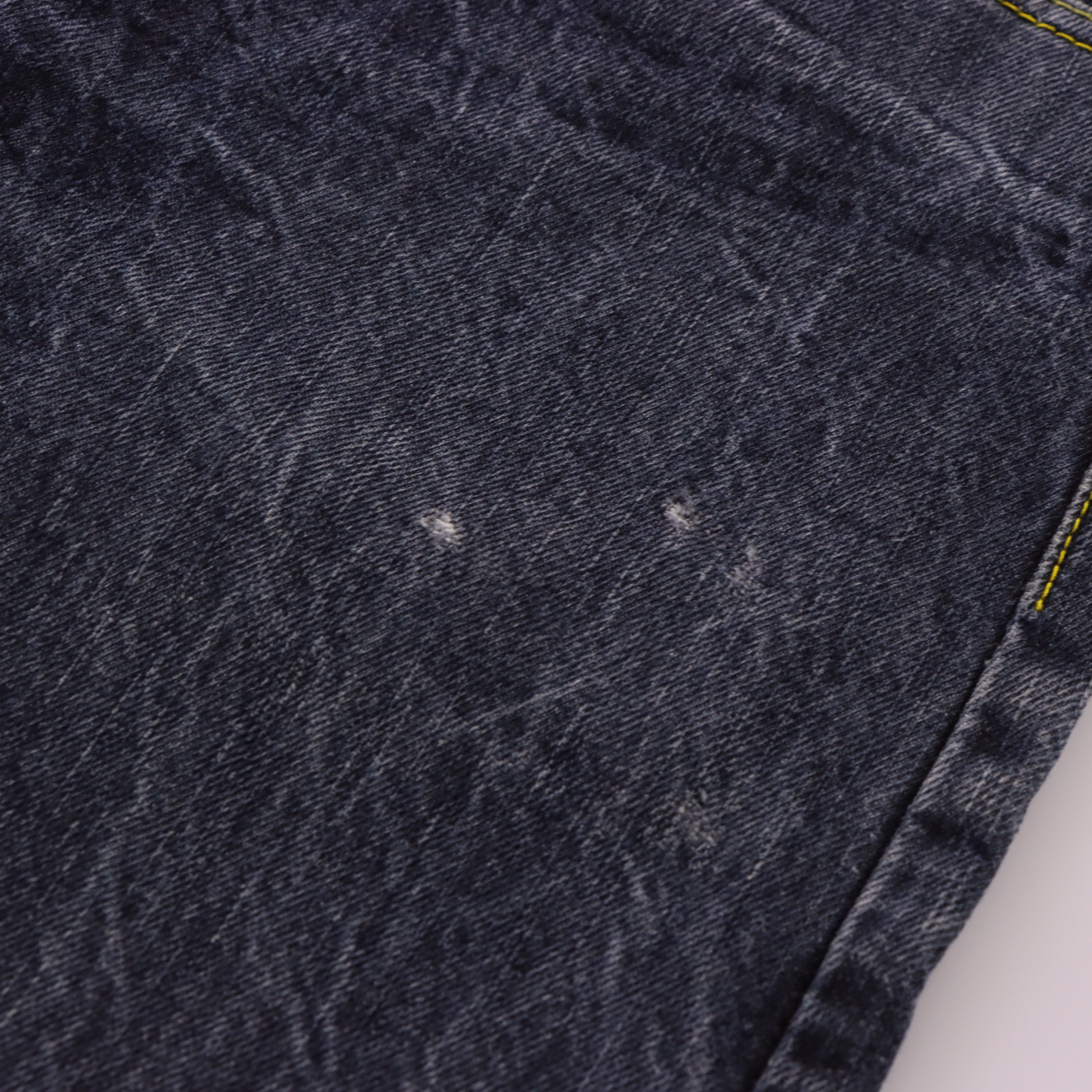 EVISU Dragon Print Yellow Stitch Denim Jeans (30 x 34)