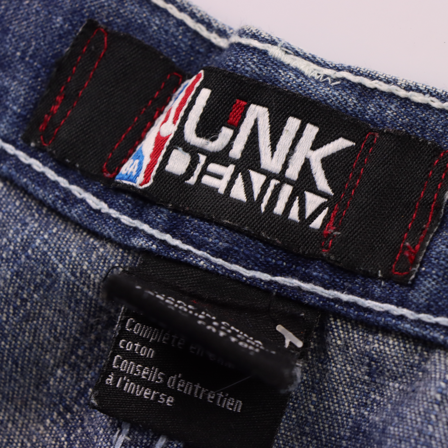 UNK NBA New York Nicks Stephon Marbury #3 Embroidered Jersey Denim Jeans (34)