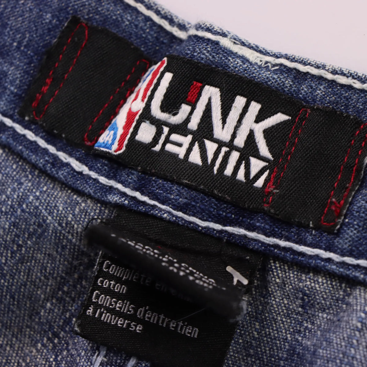 UNK NBA New York Nicks Stephon Marbury #3 Embroidered Jersey Denim Jeans (34) Vintage Sole Melbourne