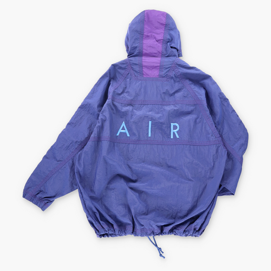 Vintage NIKE Embroidered Swoosh Purple Windbreaker Jacket (L) *Aubs Vintage Sole Melbourne