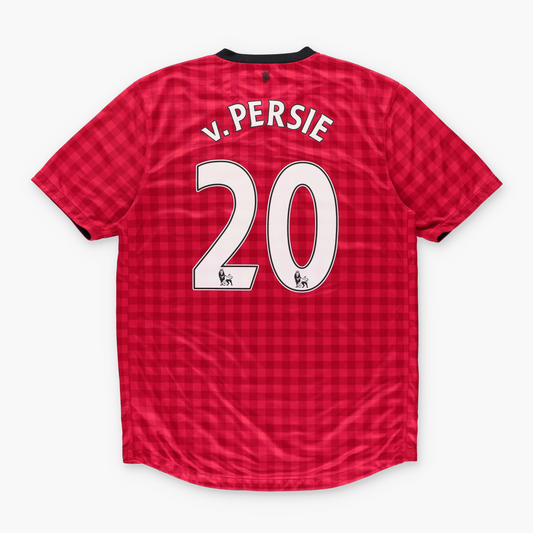 NIKE Manchester United 2012-2013 Persie Home Soccer Jersey (M)