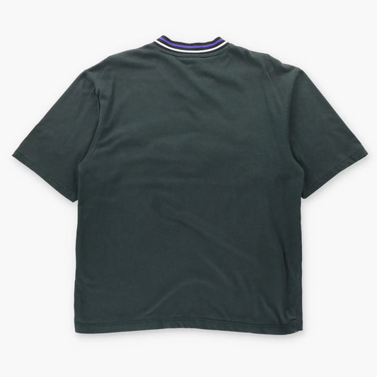 Vintage LEE SPORT Los Angeles Lakers Embroidered NBA V-Neck T-Shirt (L)
