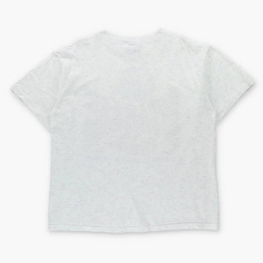 Vintage 1993 Texas A&M Aggies USA Made American College Football Heather-White Single Stitch Tee (XL)