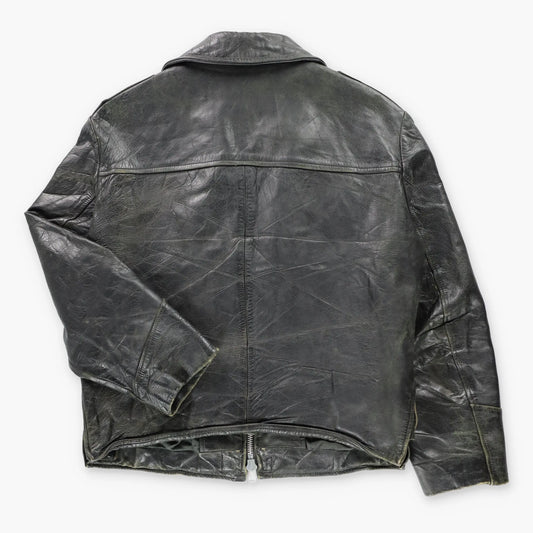 Vintage Leather Authentic New Haven Police Uniform Motorcycle Jacket (L) Vintage Sole Melbourne