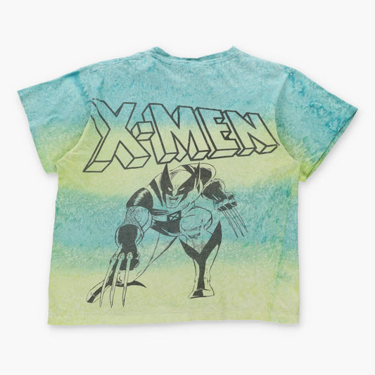 Vintage 1994 MARVEL X-Men Wolverine Tie Dye Single Stitch Comic Book Tee (L)