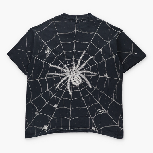 Vintage 90s Tarantula Spider Web All Over Print USA Made T-Shirt (XL) Vintage Sole Melbourne