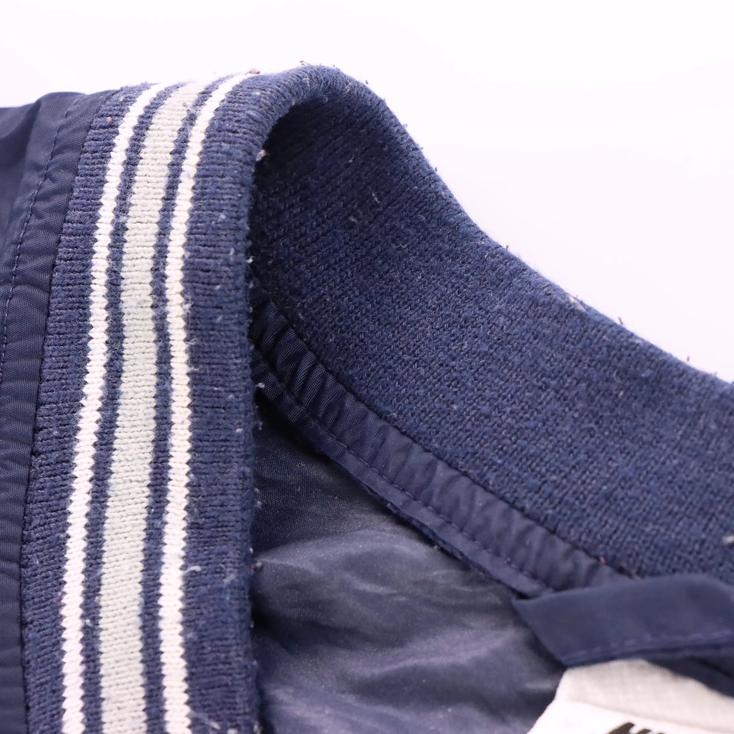 NIKE Centre Spell Out Embroidered Logo Navy & White Windbreaker Sweatshirt (XXL) Vintage Sole Melbourne