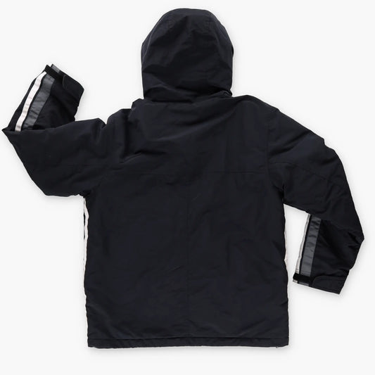 NIKE Embroidered Swoosh Logo Black Puffer Jacket (M) Vintage Sole Melbourne