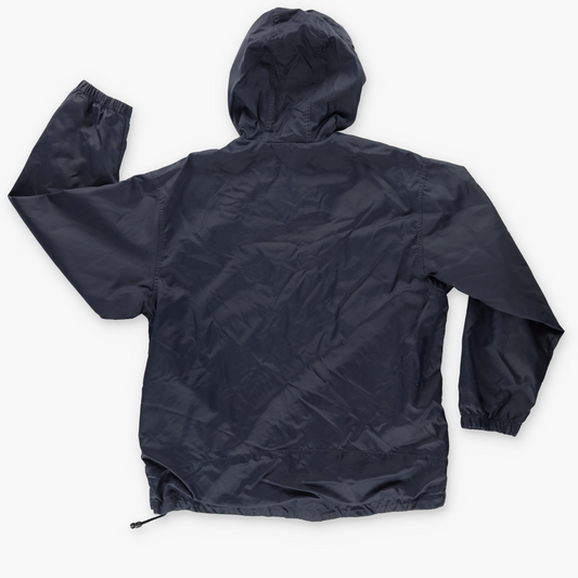 NIKE Embroidered Swoosh Logo Dark Grey Zip Up Jacket (M)