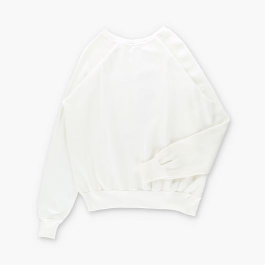 1984 Daffy Duck "No Respect" USA Made White ARTEX Sweatshirt (L-XL)