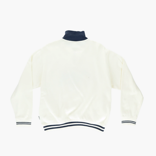 The Rainforest Cafe 90s Embroidered Graphic 1/4 Zip Sweatshirt (S)