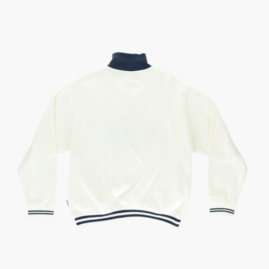 The Rainforest Cafe 90s Embroidered Graphic 1/4 Zip Sweatshirt (S) Vintage Sole Melbourne