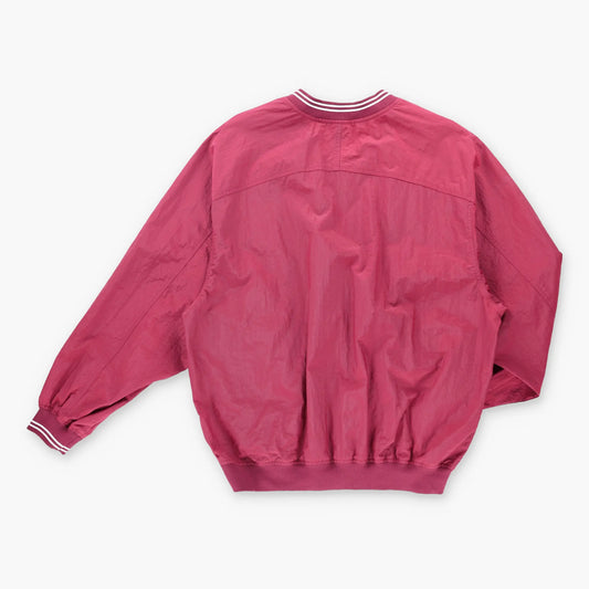 Vintage NIKE Centre Swoosh Red & White Windbreaker Pull Over (L) Vintage Sole Melbourne