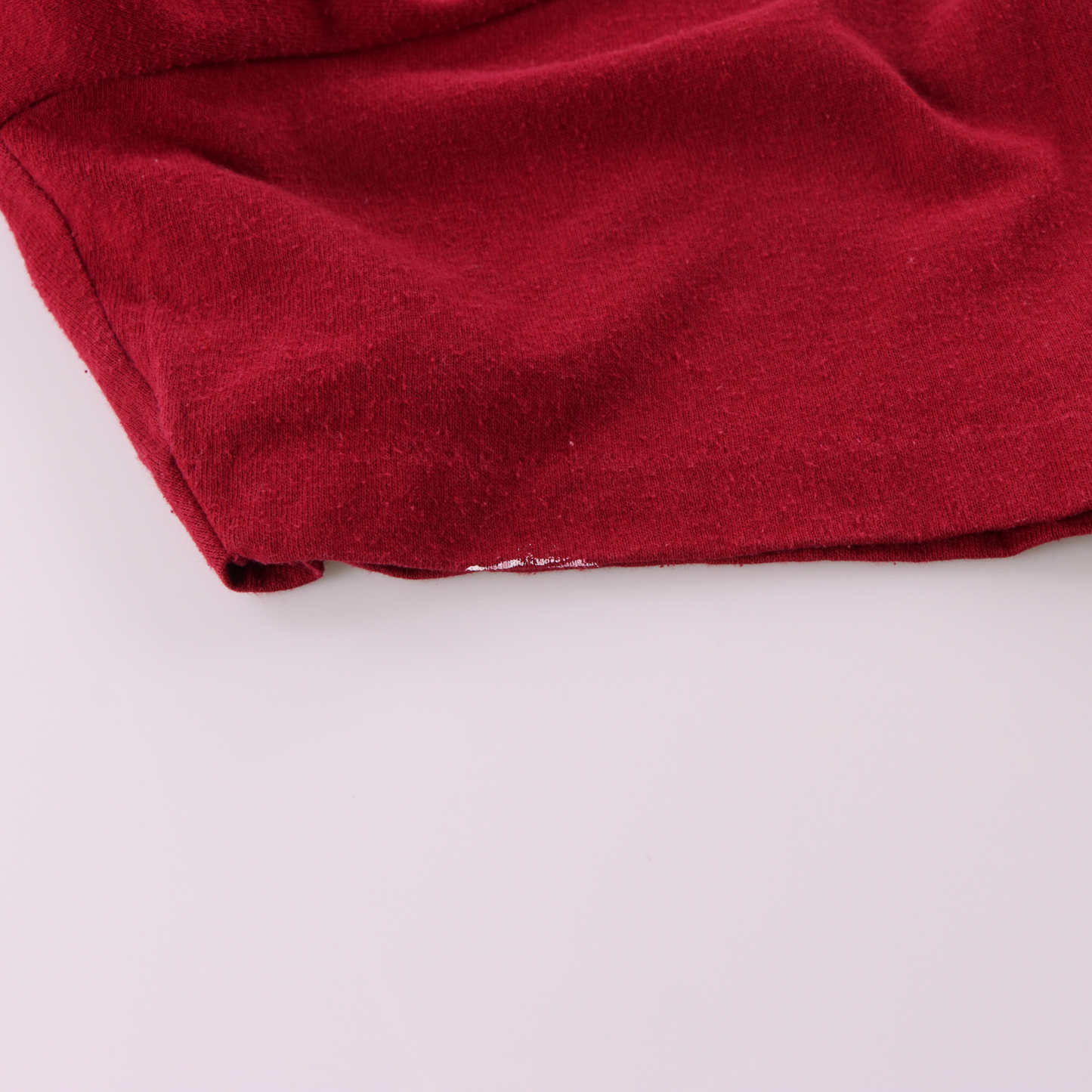 Washington Redskins 90's NFL Super Bowl USA Made Single Stitch Red TRENCH T-Shirt (M-L)