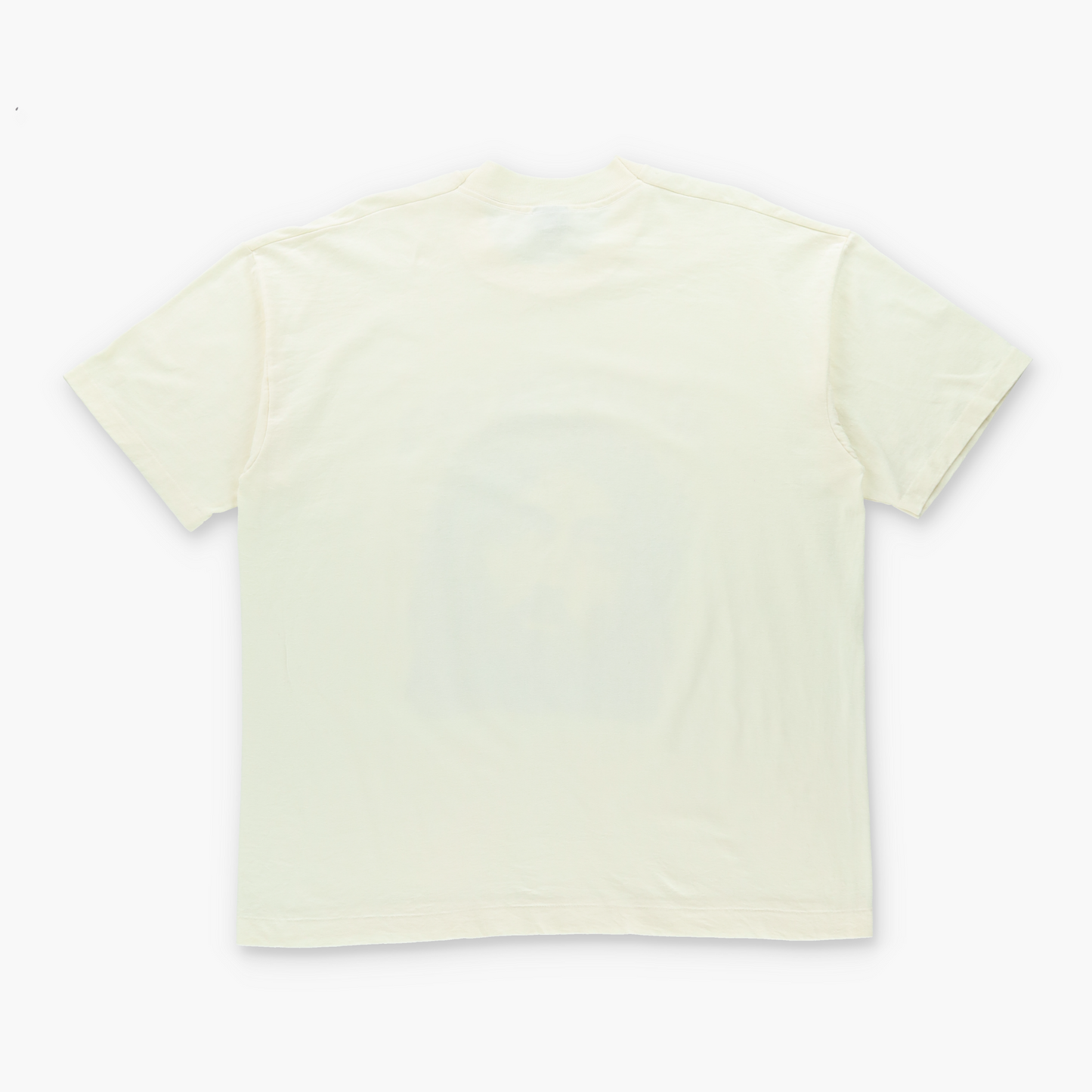 Jesus "No Greater Love" FRUIT OF THE LOOM Single Stitch USA Made Off White Tee (XL-XXL)