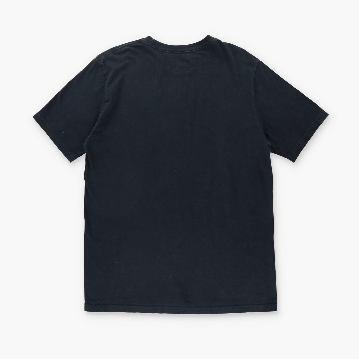 NIKE 'Standard Fit' Embroidered Swoosh Logo Black & White T-Shirt (L)