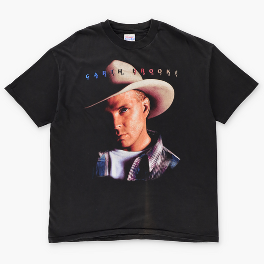 Vintage 1996 Garth Brooks 'Fresh Horses' Tour Single Stitch HANES Tee USA Made (XL-XXL)