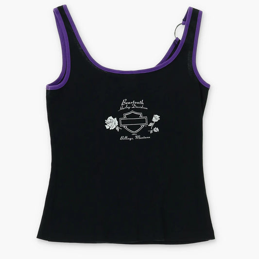 HARLEY DAVIDSON "Spirit Winds" Y2K Tank Top USA Made (Women's M) Vintage Sole Melbourne