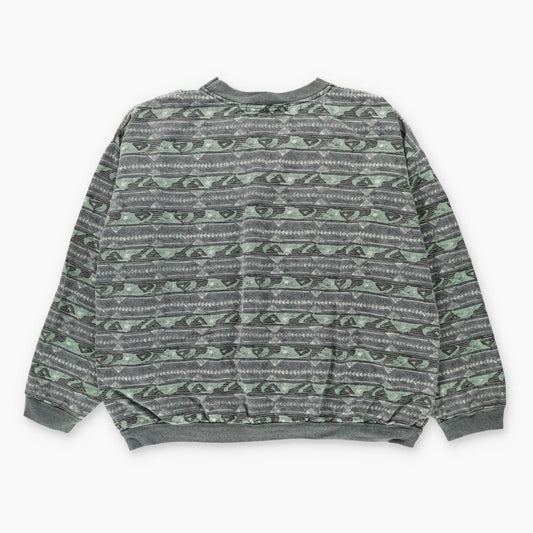 Vintage QUIKSILVER 80s Logo Boxy Sweatshirt USA Made (M-L) Vintage Sole Melbourne