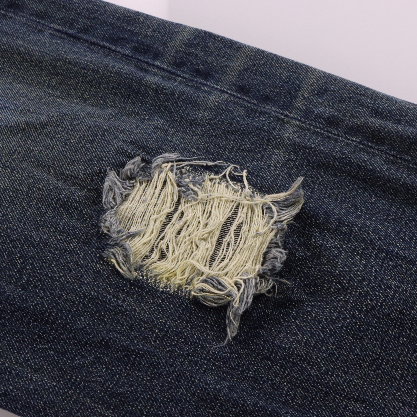 EVISU Pocket Seagull Logo Lot 0001 Distressed Jeans (32)