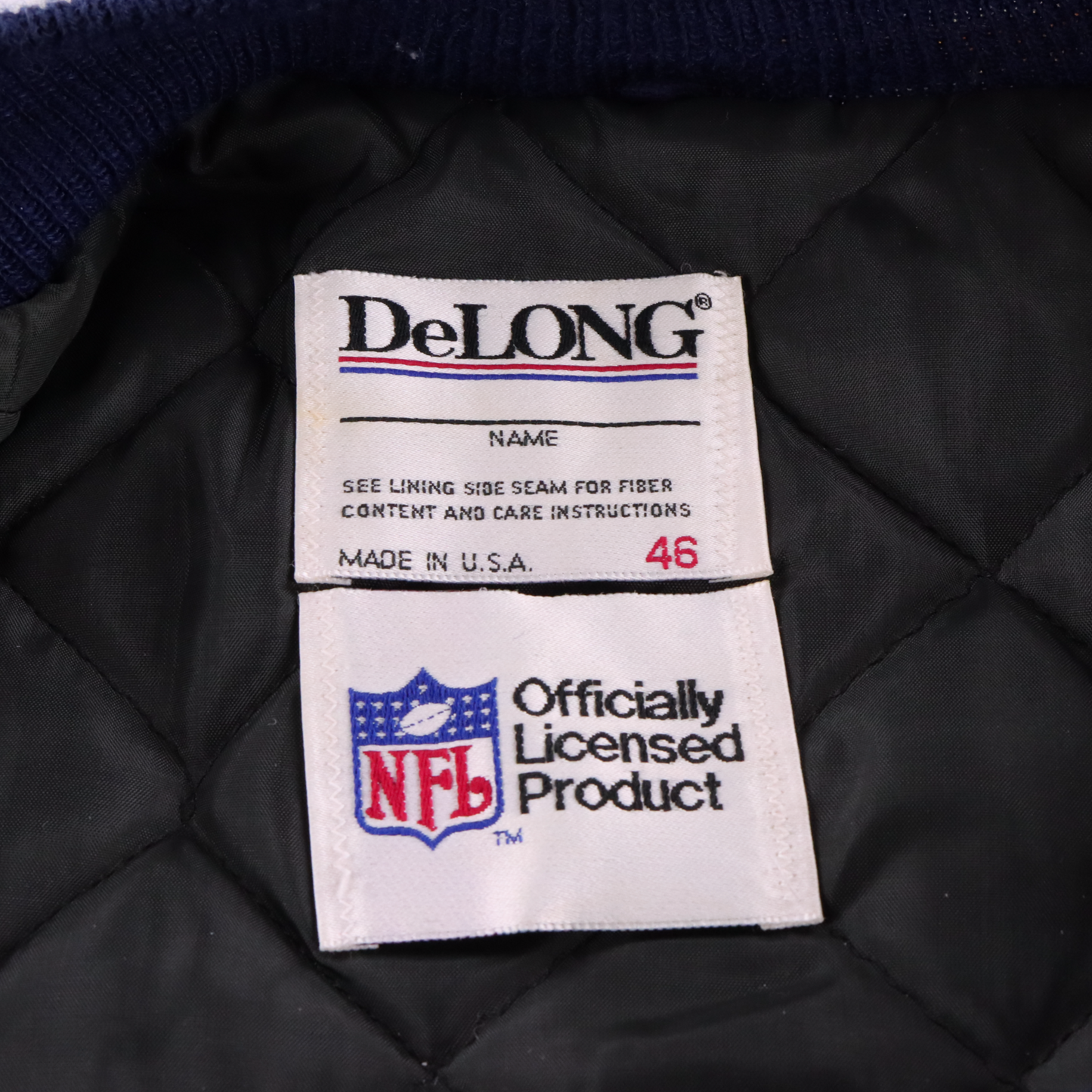San Diego Chargers NHL USA Made DELONG Varsity Bomber Jacket (XL)