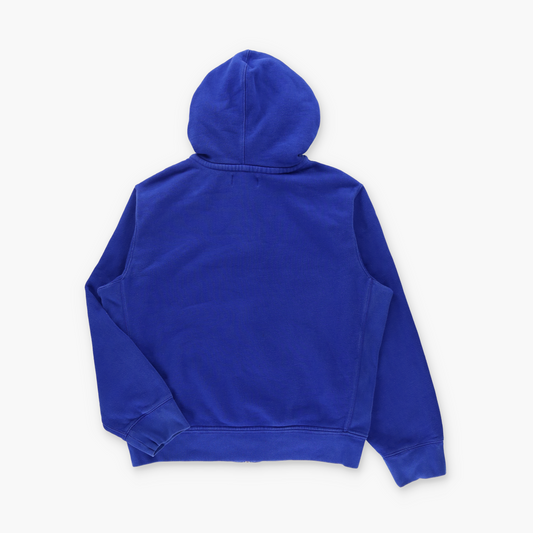 RALPH LAUREN POLO Blue & Orange Full Zip Hoodie Sweatshirt (L-XL)