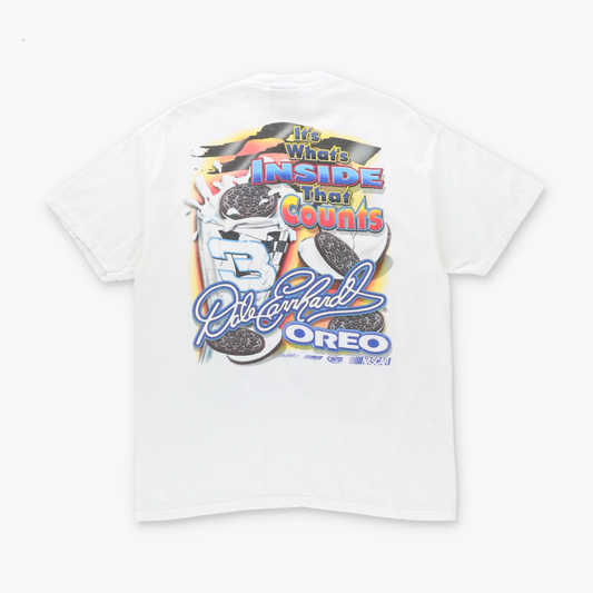 "One Tough Cookie" NASCAR Dale Earnhardt x Oreo CHASE AUTHENTICS White Tee (M-L)