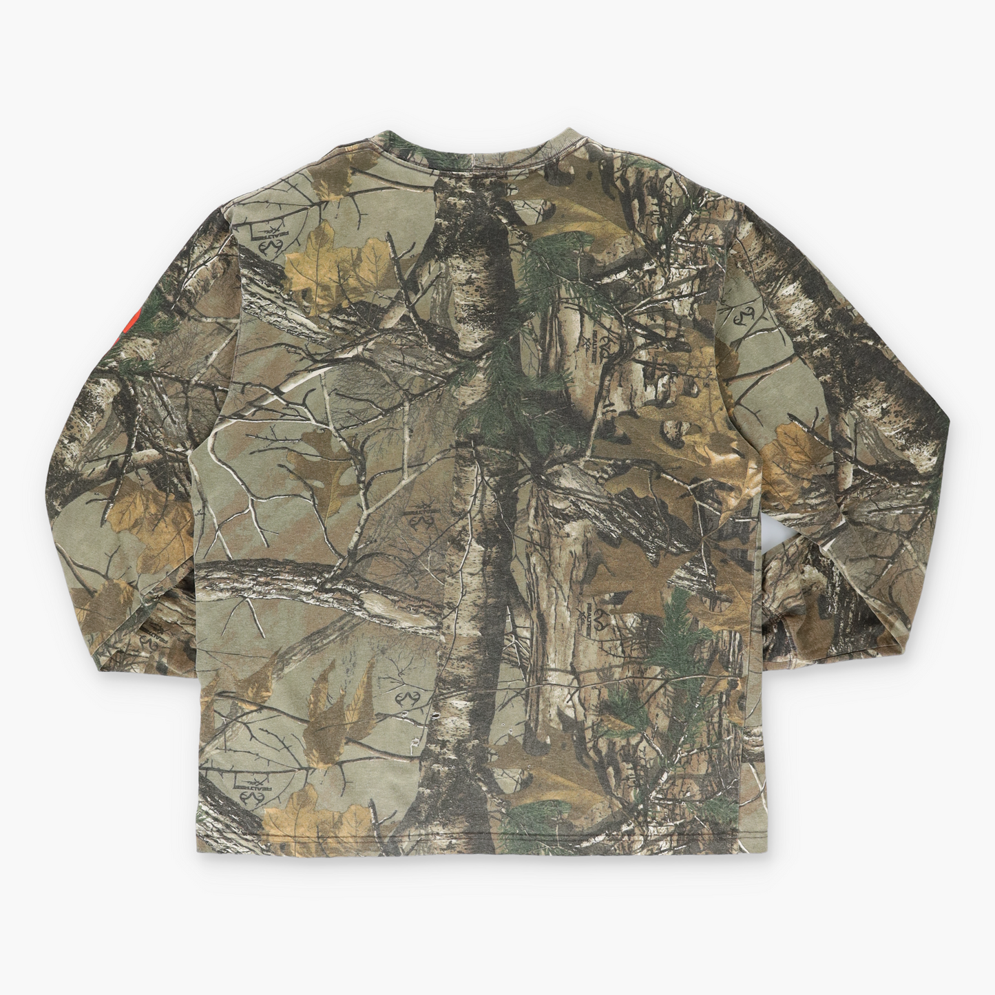 CARHARRT X REALTREE Camouflage Long Sleeve Pocket Tee (M-L)