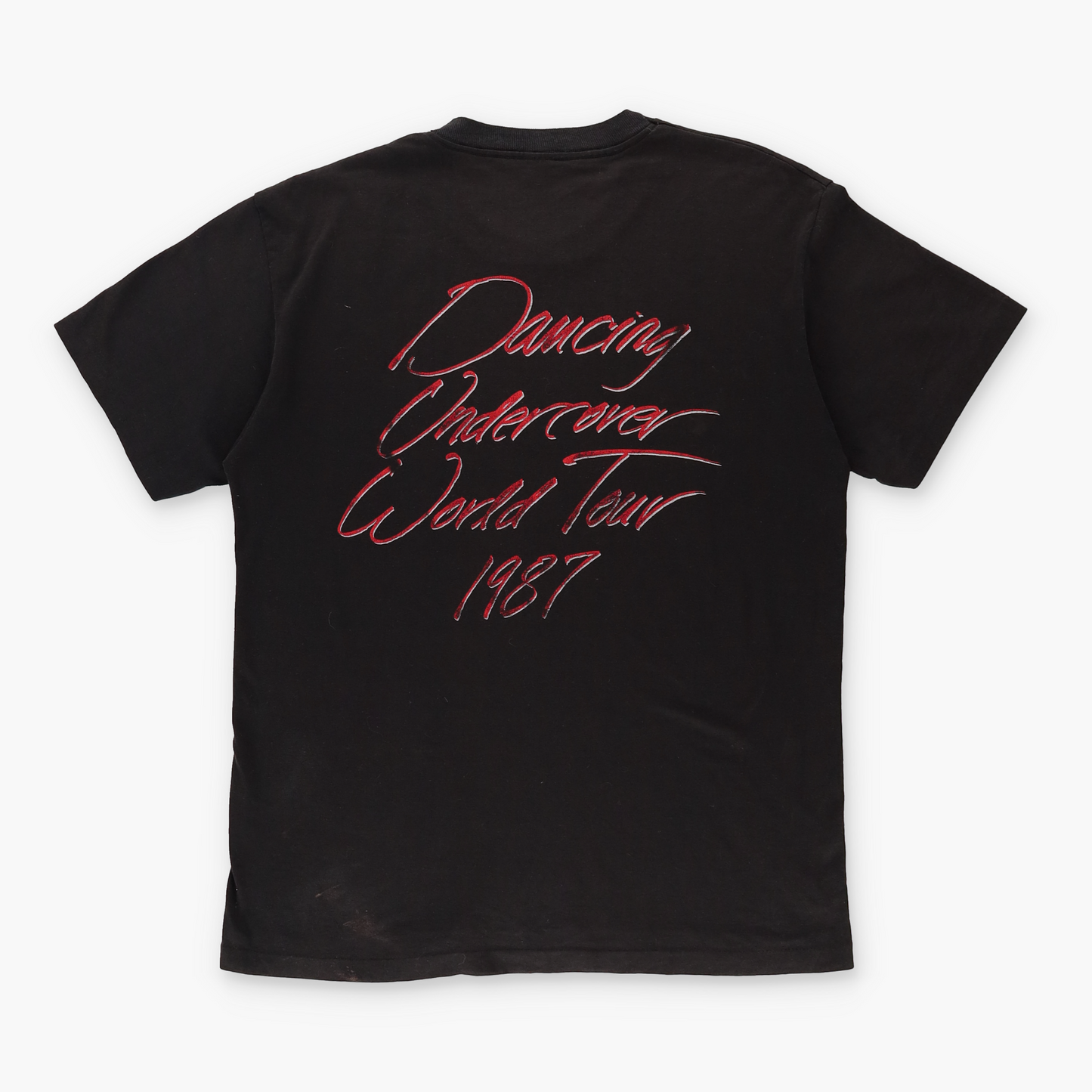 VINTAGE 1986 RATT 'Dancing Under Cover' World Tour Single Stitch Band Tee (S-M)