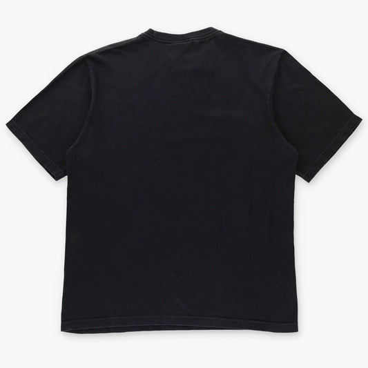 SOUTHPOLE Silver Glitter "Truth & Liberty" Black Y2K Style TShirt (L-XL) Vintage Sole Melbourne