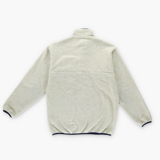 PATAGONIA Synchilla 1/4 Snap-T Oatmeal Fleece Sweatshirt (M)