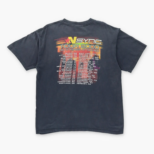 Vintage INSYNC Y2K 'No Strings Attached' Music Tour Boy Band T-Shirt (L)