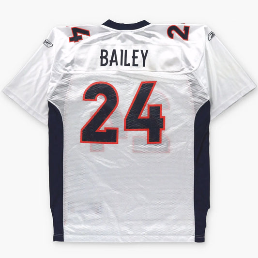 REEBOK Denver Broncos NFL Champ Bailey #24 American Football Jersey (L)