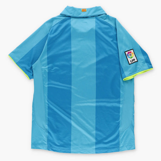 NIKE Barcelona 2007/2008 Away Soccer Jersey (M)