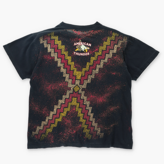 AMERICAN THUNDER Native Butterflies Front Back T-Shirt (S-M)